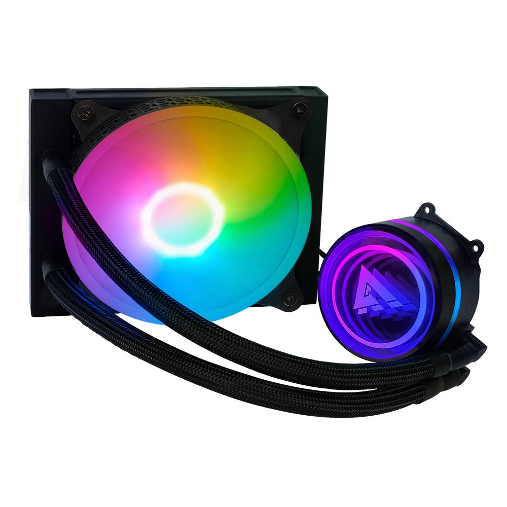 Enfriamiento Liquido Game Factor Lqg501 Liquido. Gamer Lqg501. 120Mm Rgb Tdp 150W Fan 70 Cfm Negro.