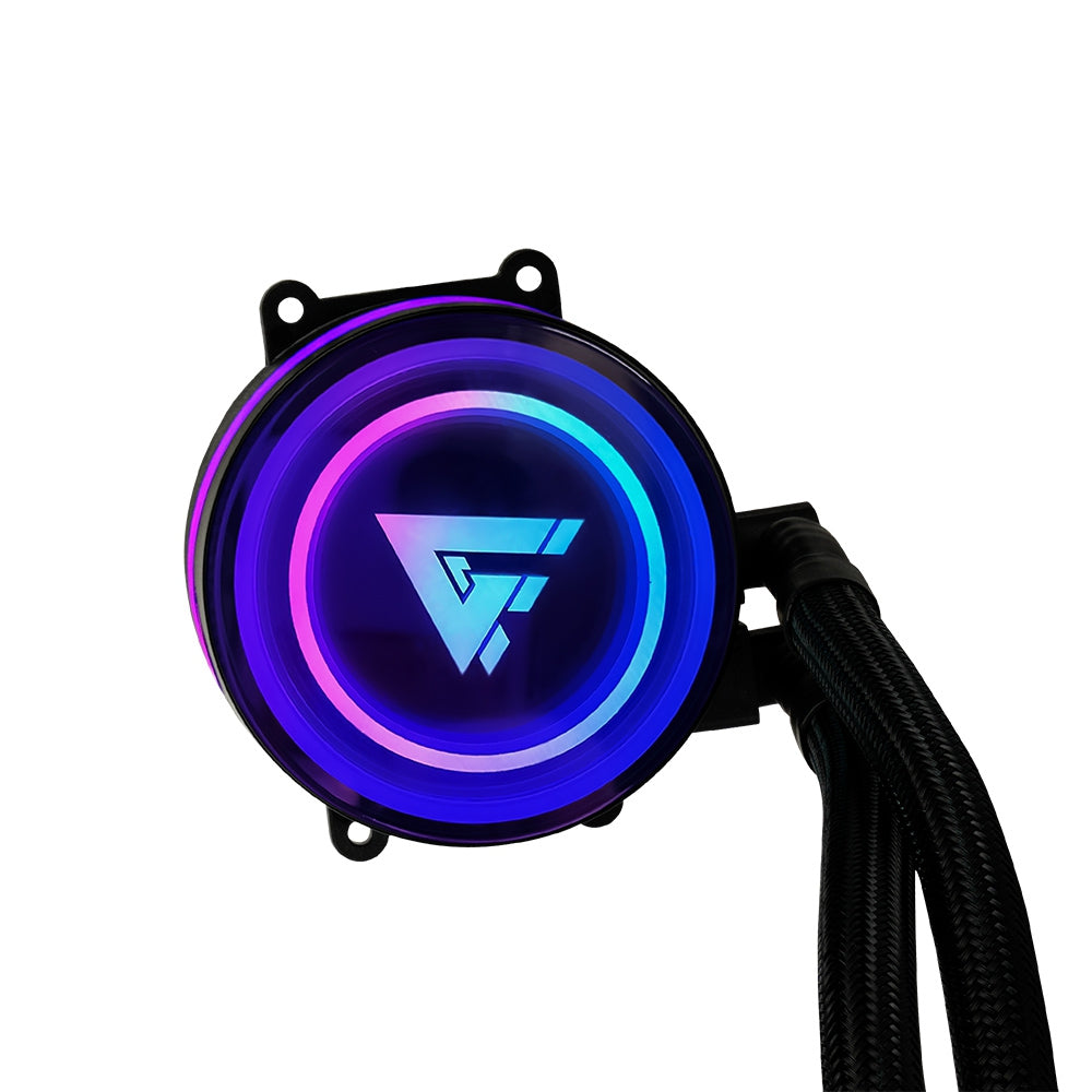 Enfriamiento Liquido Game Factor Lqg501 Liquido. Gamer Lqg501. 120Mm Rgb Tdp 150W Fan 70 Cfm Negro.