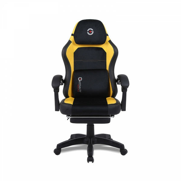 Silla Getttech Amarillo Negro Soporte Para Reposapies (Gar-Gaopy-G2-Yl)