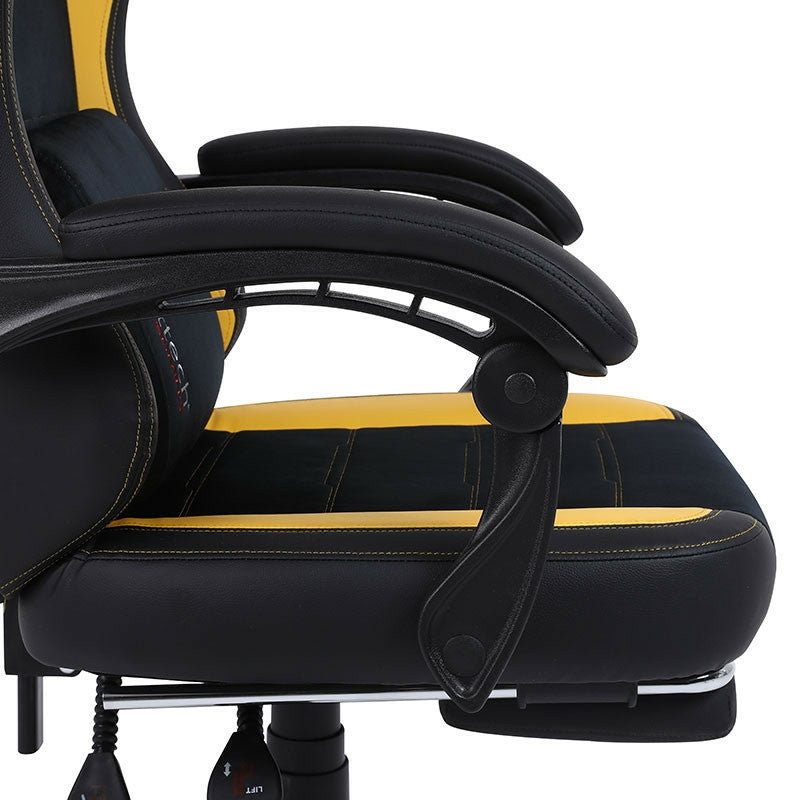 Silla Getttech Amarillo Negro Soporte Para Reposapies (Gar-Gaopy-G2-Yl)