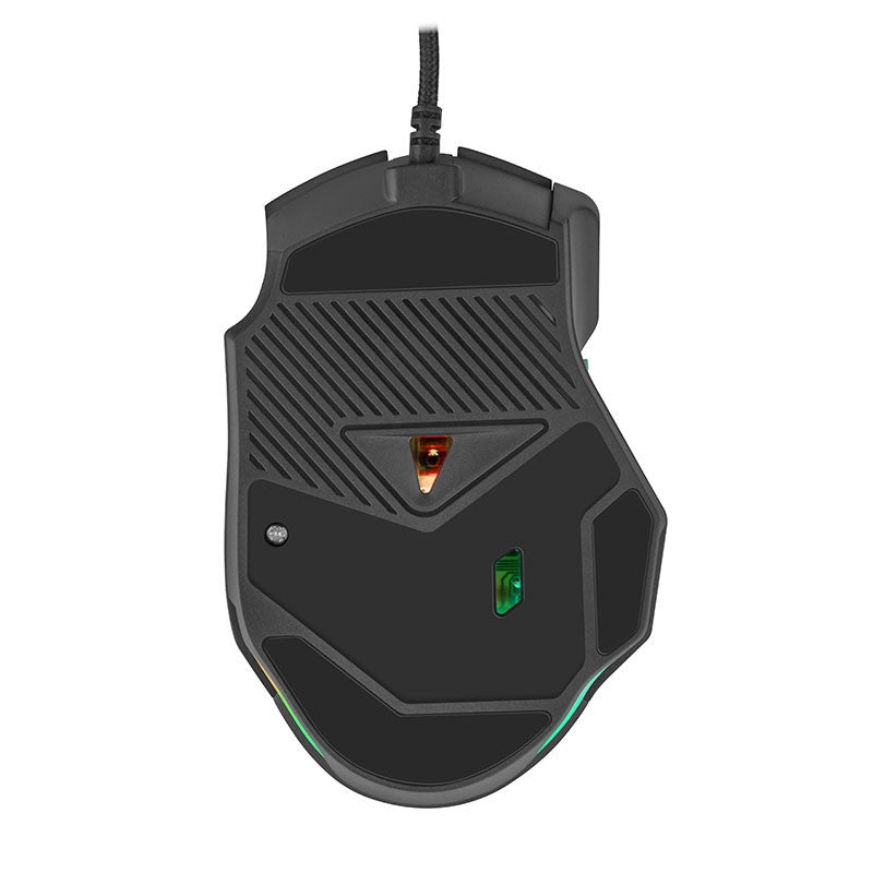 Mouse Getttech Gaming Ergonomico Negro 7200 Dpi 3M Clics 125 Hz Rgb Gpm-Rgbwr-G1-Bk