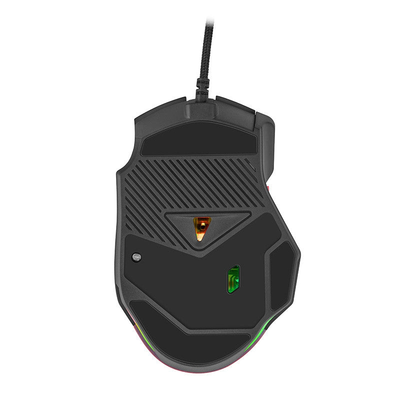 Mouse Getttech Gaming Ergonomico Rojo 7200 Dpi 3M Clics 125 Hz Rgb Gpm-Rgbwr-G1-Rd