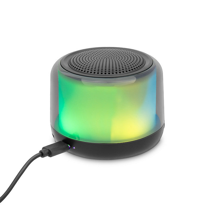 Mini Bocina Getttech Inalambrica Rgb Carga Tipo C (Gus-Etrbt-01)