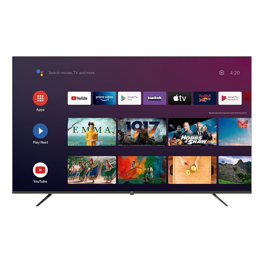 Television Smart Ghia Android Tv Certified 75 Pulg 4K Wifi/ Rj45 /3 Hdmi /2 Usb / Rca / Aux 3.5Mm/ Optico 60Hz