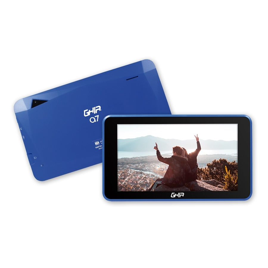 Tablet Ghia A7 Wifi/A133 Quadcore/ 7 Pulg Tn /2Gb Ram/32Gb /2Cam/Wifi/Bluetooth/2100Mah/Android 11 /Azul