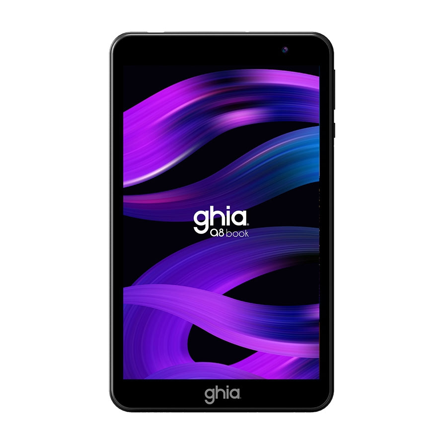 Tablet Ghia A8 Book 8 Pulg /A523 Octacore/4Gb Ram/64Gb Rom/2Cam/Wifi/Bluetooth/4000Mah/Android 14 Negra