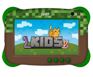 Tablet Ghia Kids 7 Pulg/A133 Quadcore/2Gb Ram/32Gb /2Cam/Wifi/Bluetooth/2500Mah/Android 13 Go /Verdecafe