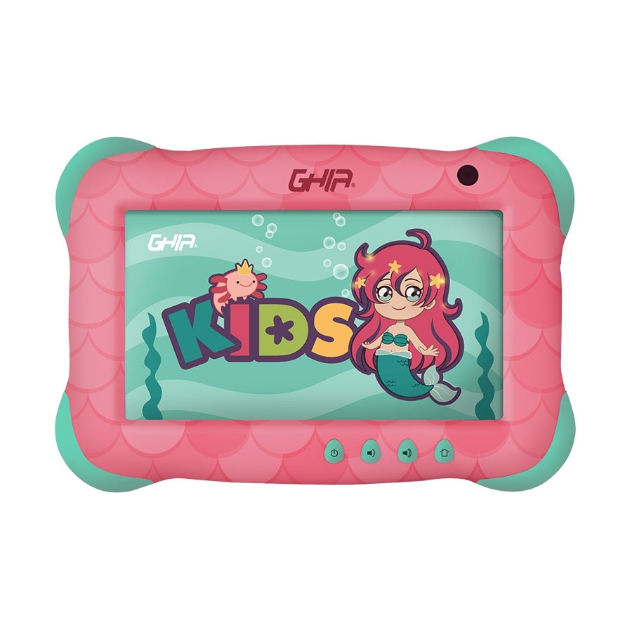 Tablet Ghia Kids 7 Pulg/A133 Quadcore/2Gb Ram/32Gb/2Cam/Wifi/Bluetooth/2500Mah/Android 13 Go /Sirena