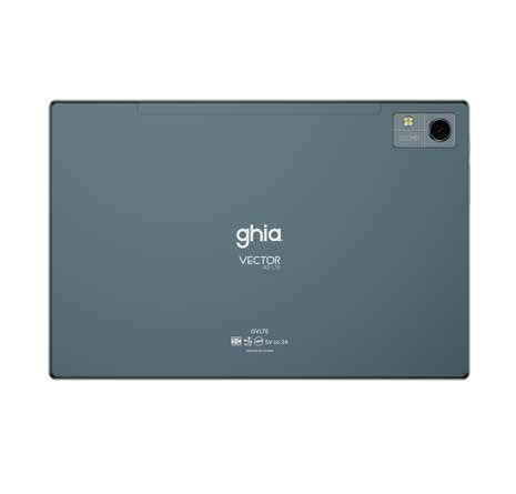 Tablet Ghia Vector 4G Lte /Sc9863A Octacore/4Gb Ram/64Gb /2Cam/Wifi/Bluetooth/5000Mah/Android 13 Gris