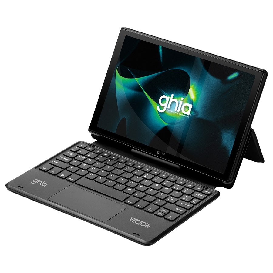 Tablet Ghia Vector Plus C/Teclado /A523 Octacore/4Gb Ram/64Gb /2Cam/Wifi/Bluetooth/5000Mah/Android 13 Negra