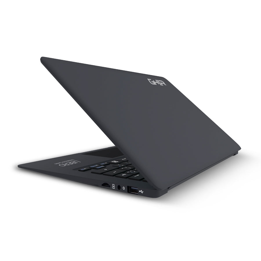 Portatil Ghia Libero 14.1Pulg Gris/Celeron N3350 Hasta 2.4 Ghz/ 4Gb/64Gb/Slot Hdd 2.5/Hdmi/Wifi/ Bt/ W10 Pro