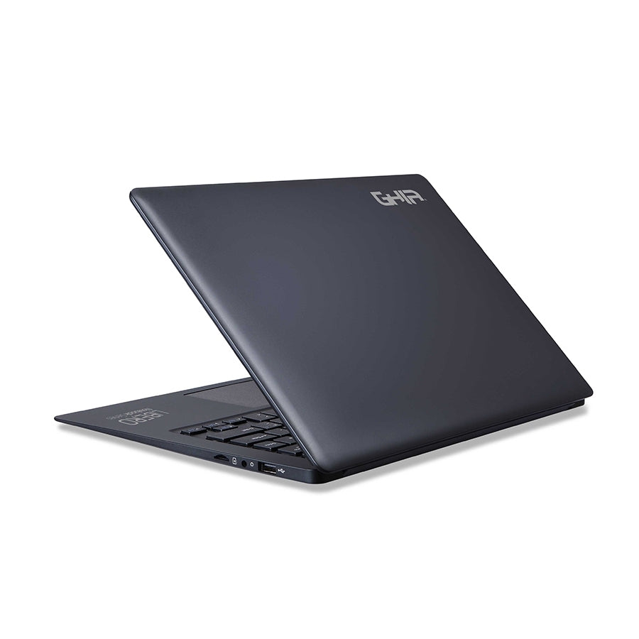 Portatil Ghia Libero 13.9Pulg Plastic Negra/Celeron N3350/ 4Gb/64Gb/Slot Hdd 2.5/Hdmi/Wifi/ Bt/ W10Pro