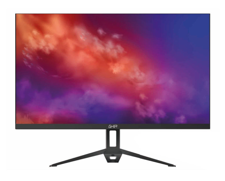 Monitor Ghia / 27 Pulg / Led / Ips / Full Hd 1920 X 1080 / Frameless / 75 Hz / Freesync / Vga / Hdmi / Bocinas Integradas