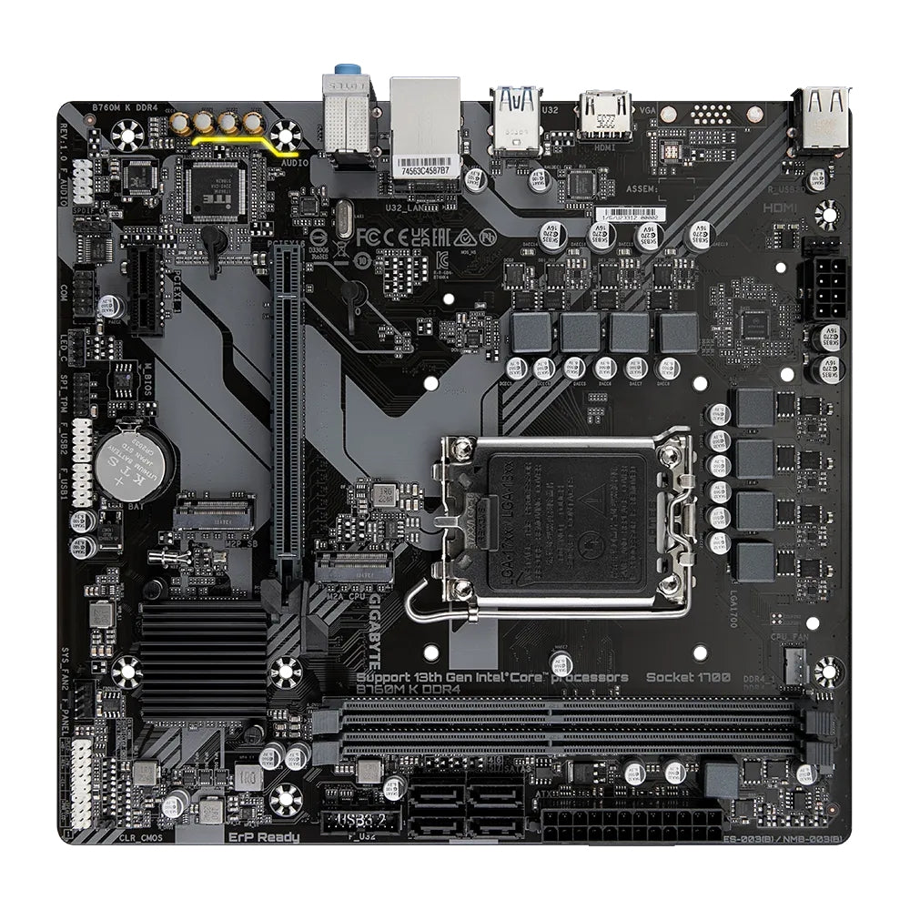 Motherboard Gigabyte B760M K Ddr4 Mb