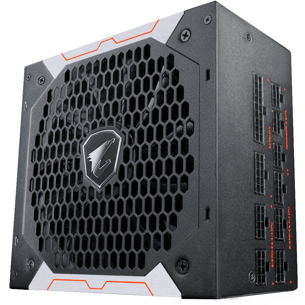 Fuente De Poder Gigabyte Aorus P750W 80+ Gold Modular / Atx 12V / 750W / Color Negro