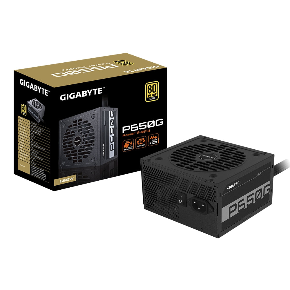 Fuente De Poder Gigabyte P650G 650W 80 Plus Gold Atx