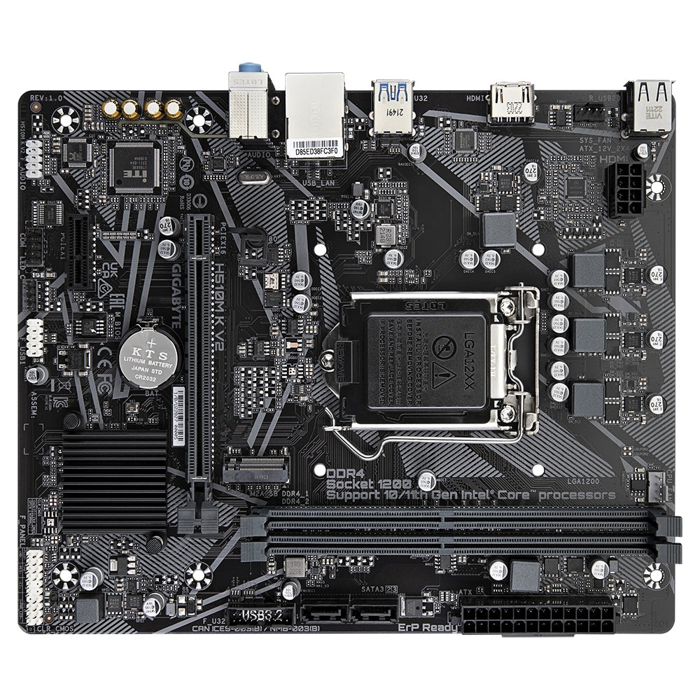 Motherboard Gigabyte H510M K V2 Mb