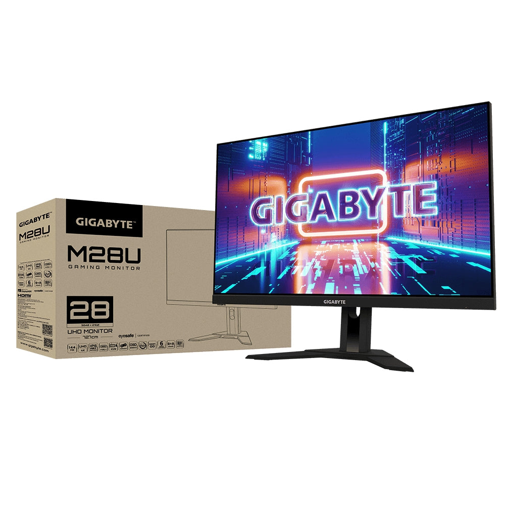 Monitor Gamer Gigabyte M28U / 28 Ips 4K / 144Hz / Hdmi 2.1 / Gaming