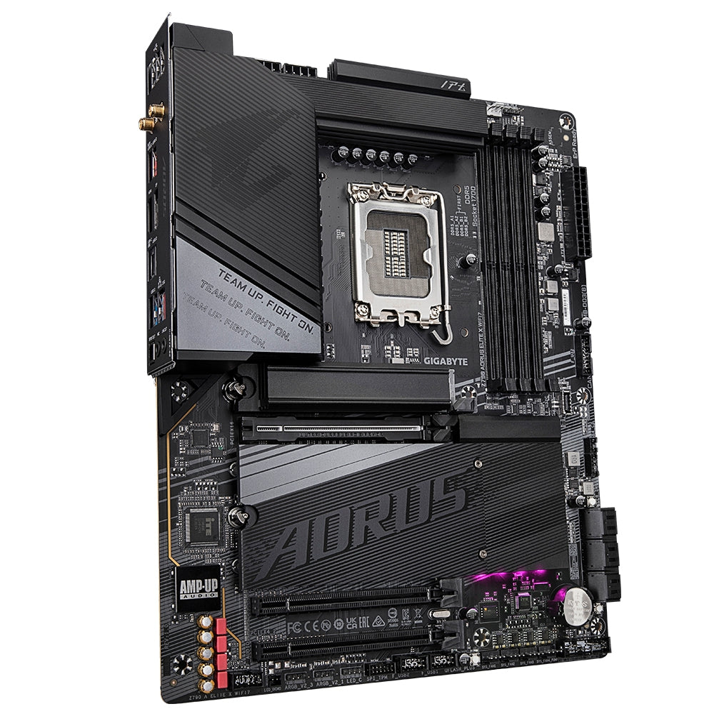 Tarjeta Madre Gigabyte Z790 A Elite X Wifi7 / Lga 1700 14/13/12 Gen / Ddr5 / Hdmi / Dp / Wifi 7 / Atx / Gaming