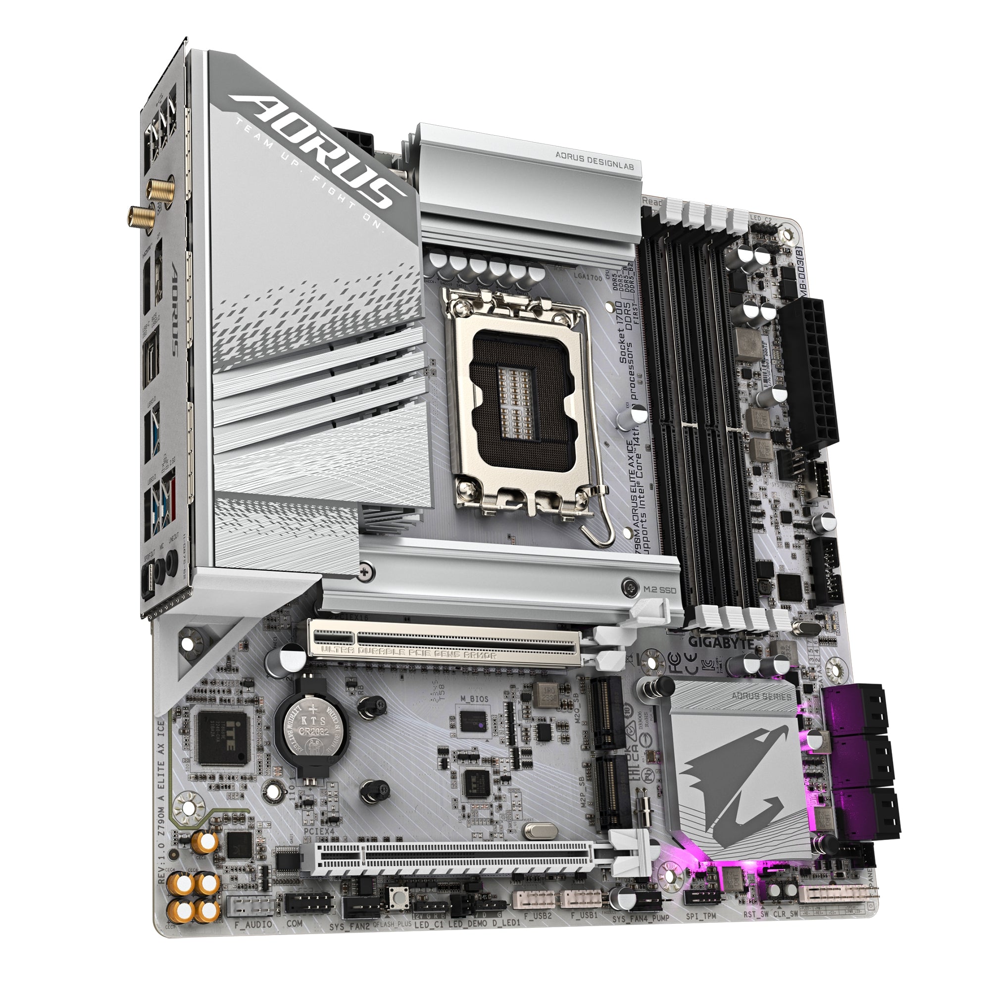 Motherboards Gigabyte Z790M A Elite Ax Ice Mb