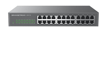 Switch Grandstream Gwn7703 No Administrable De 24 Puertos Gigabit Compatible Con Cloud Carcasa Metal