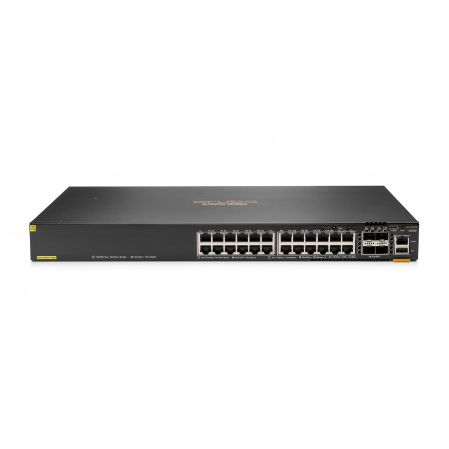 Switch Hpe Aruba Jl725A 6200F De 24G Puertos Cl4 Y 4Sfp370W