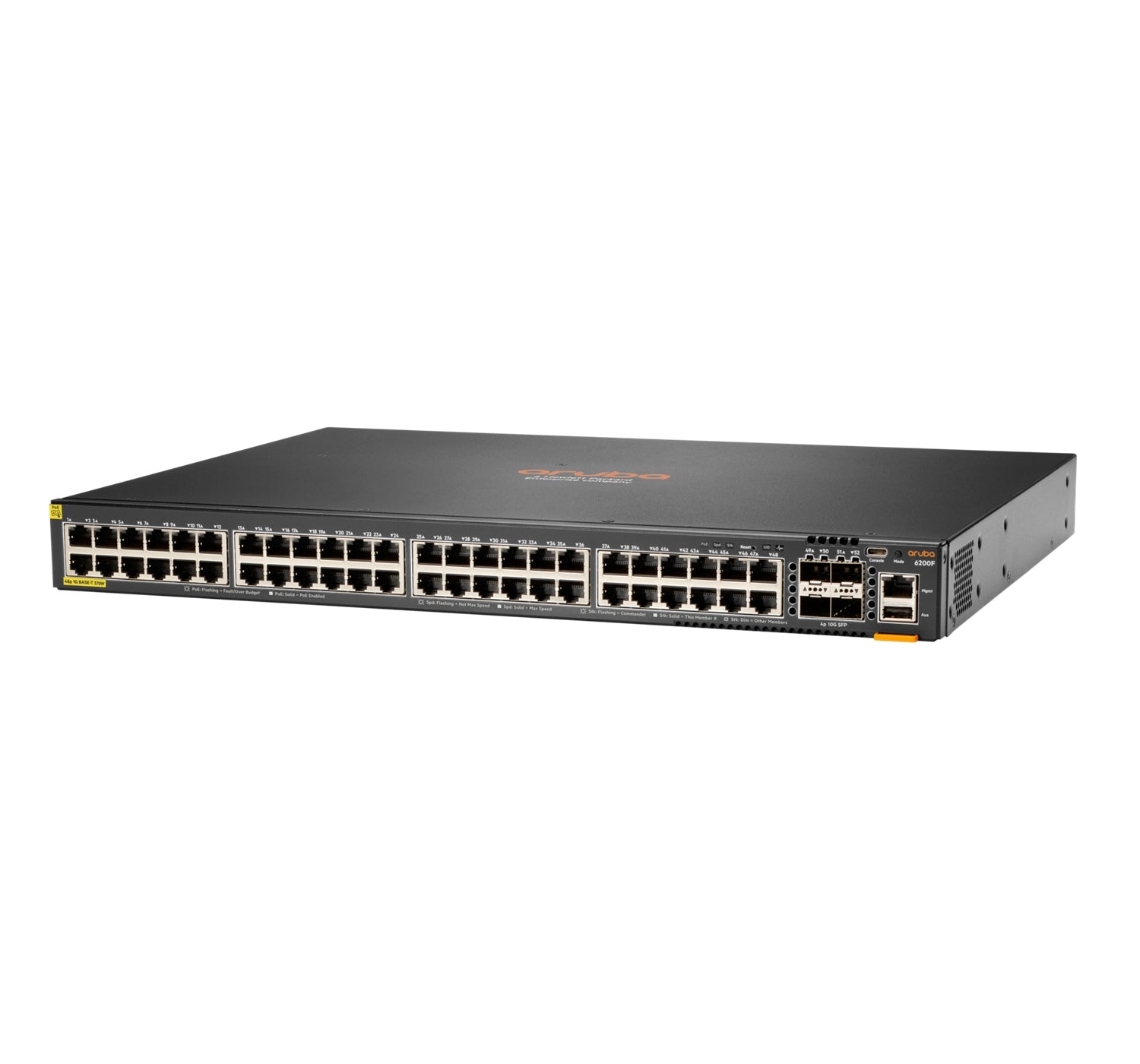 Switch Hpe Aruba Jl727B Anw 6200F 48G C4 4Sfp+370W