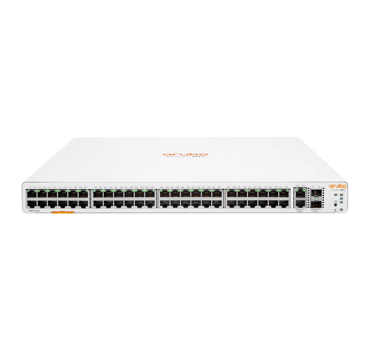 Switch Hpe Aruba Jl808A Instant On 1960 48 Rj-45 10/100/1000, 2 Sfp 10 Gbe, 10Gbase-T