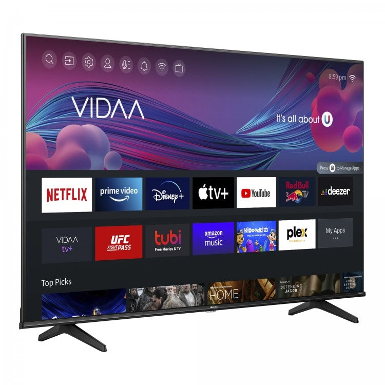 Television Hisense 43A6Kv Televisor Pulgadas Led 4K Uhd 3840 X 2160 Pixeles Smart Vidaa