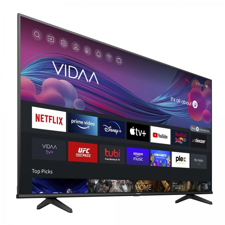 Television Hisense 43A6Kv Televisor Pulgadas Led 4K Uhd 3840 X 2160 Pixeles Smart Vidaa