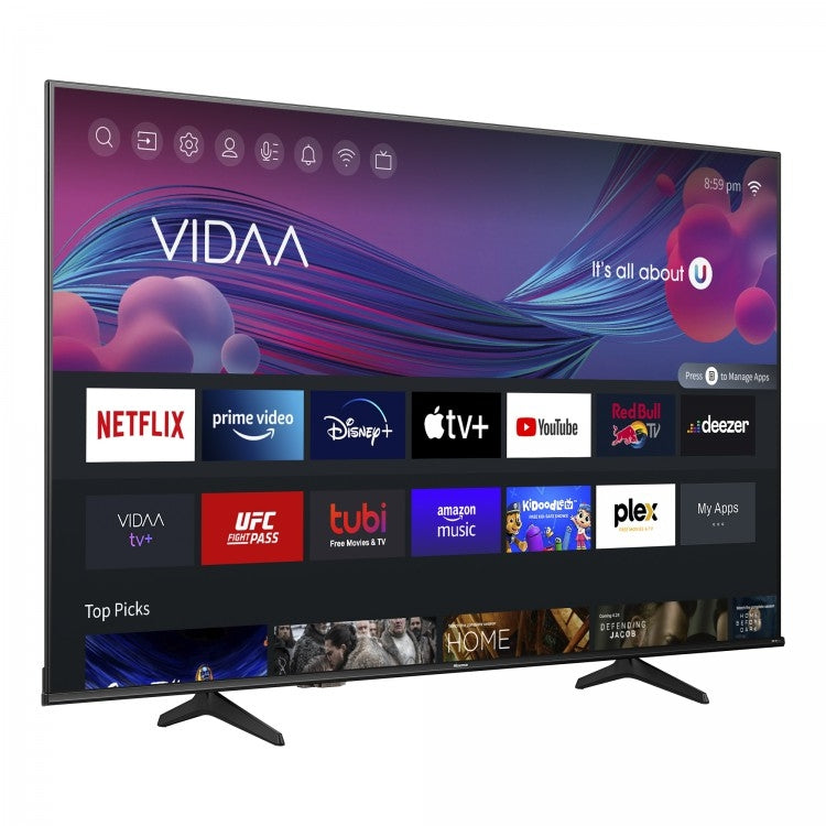 Television Hisense 65A6Kv Televisor Pulgadas Led 4K Uhd 3840 X 2160 Pixeles Smart Vidaa