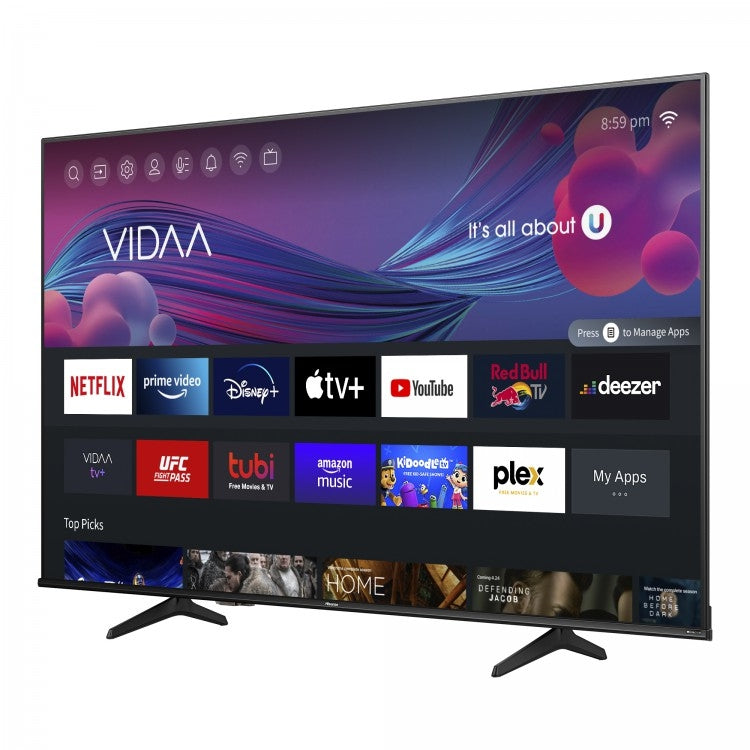 Television Hisense 65A6Kv Televisor Pulgadas Led 4K Uhd 3840 X 2160 Pixeles Smart Vidaa