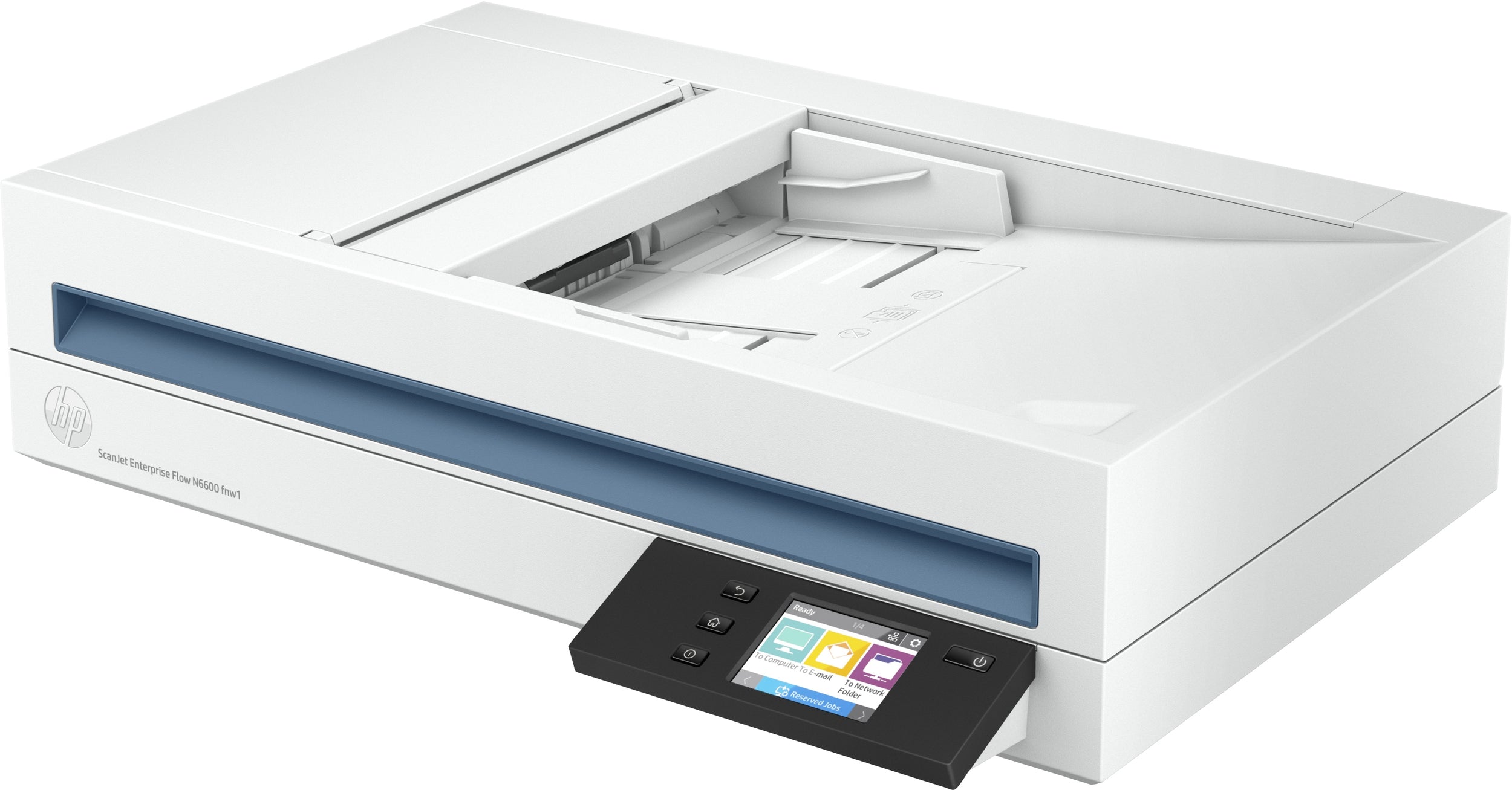 Escaner Ops Hp Enterprise Flow N6600 Fnw1, 75 Ppm/150 Ipm, 300 Dpi, Adf, Usb, Wfi, Ethernet, Duplex, Fotografico.