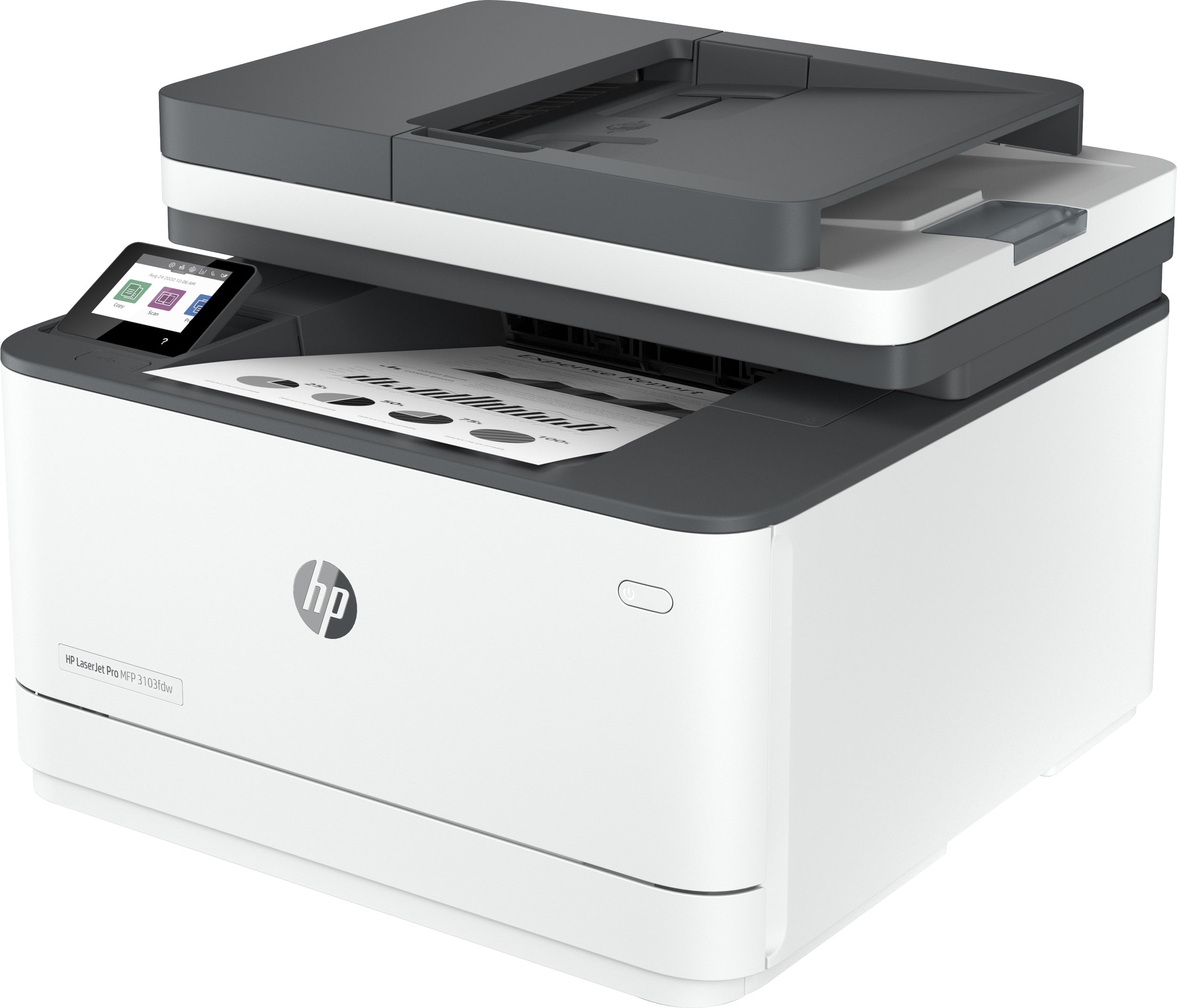 Multifuncional Hps Hp Laserjet Pro Mfp 3103Fdw, 33Ppm Negro, Usb, Wifi, Red, Duplex, Fax, Monocromatica (Sustituto M227Fdw)