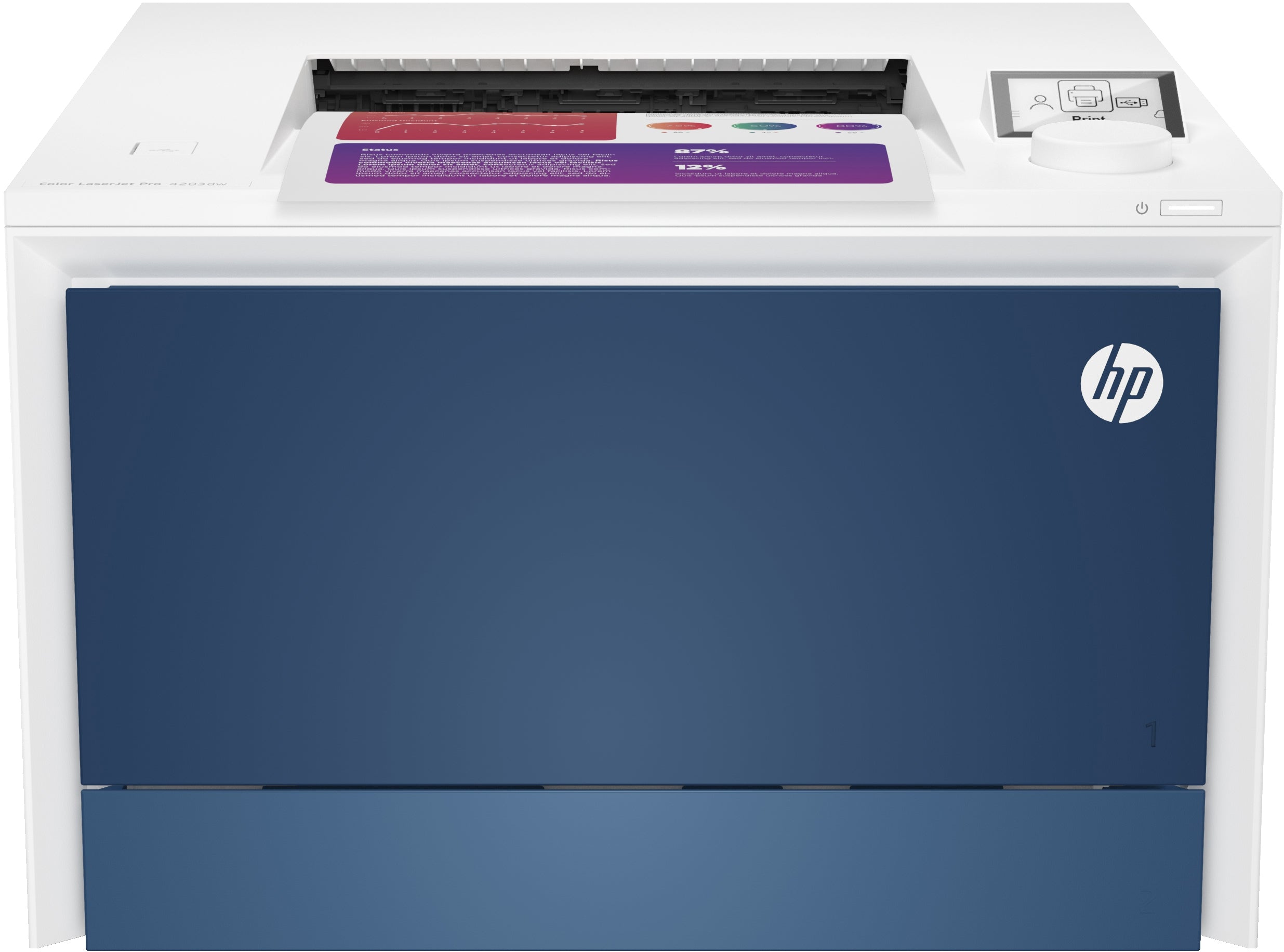 Impresora Hp 4203Dw Color Laserjet Pro 5Hh48A