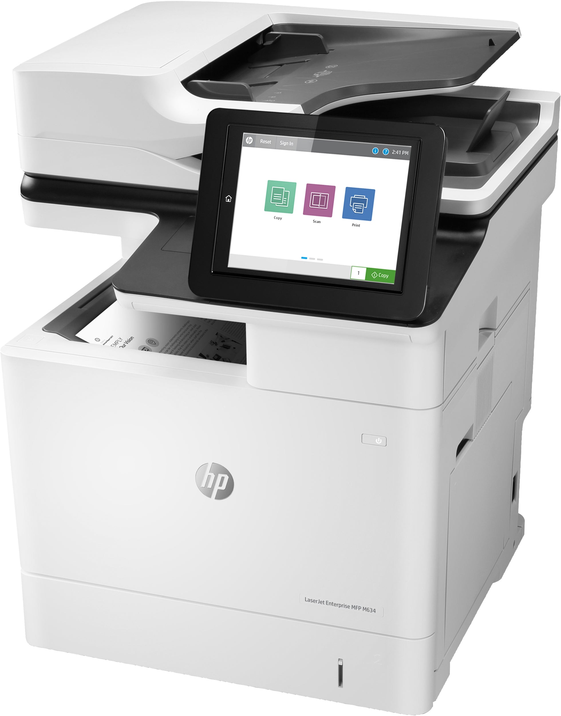 Multifuncional Hp Ops Enterprise M634Dn, 55 Ppm, Lasejet, Adf, Duplex, Usb, Ethernet, Monocromatica