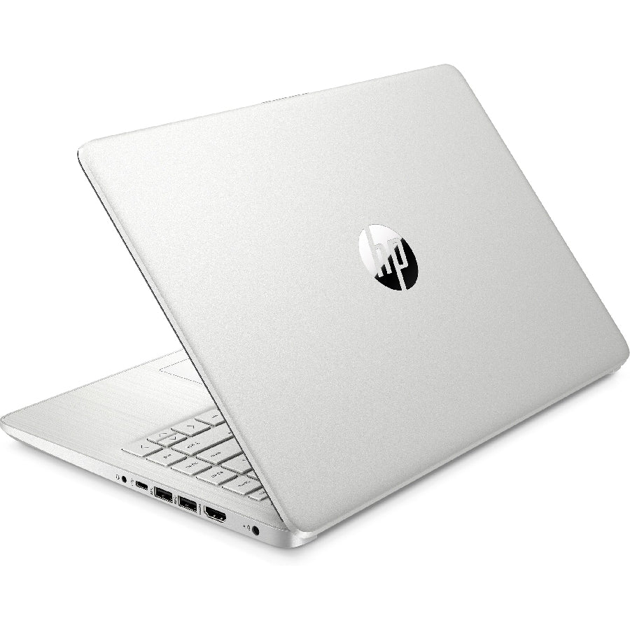 Notebook Consumo Hp 14-Dq0518La Intel Celeron N4120 1.10 - 2.60Ghz / 4Gb / 128Gb Ssd / 14 Hd / No Dvd / Win 11 Home / 1-1-0 / Plata Natural