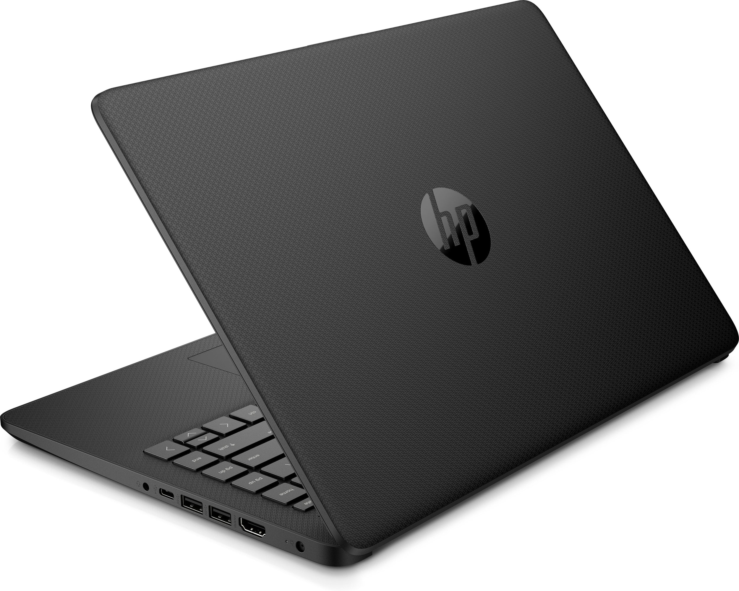 Notebook Consumo Hp 14-Dq0526La Intel Celeron N4120 1.10 - 2.60 Ghz / 4Gb / 128Gb Ssd / 14 Hd / No Dvd / Win 11 Home / 1-1-0 / Negro + Mouse