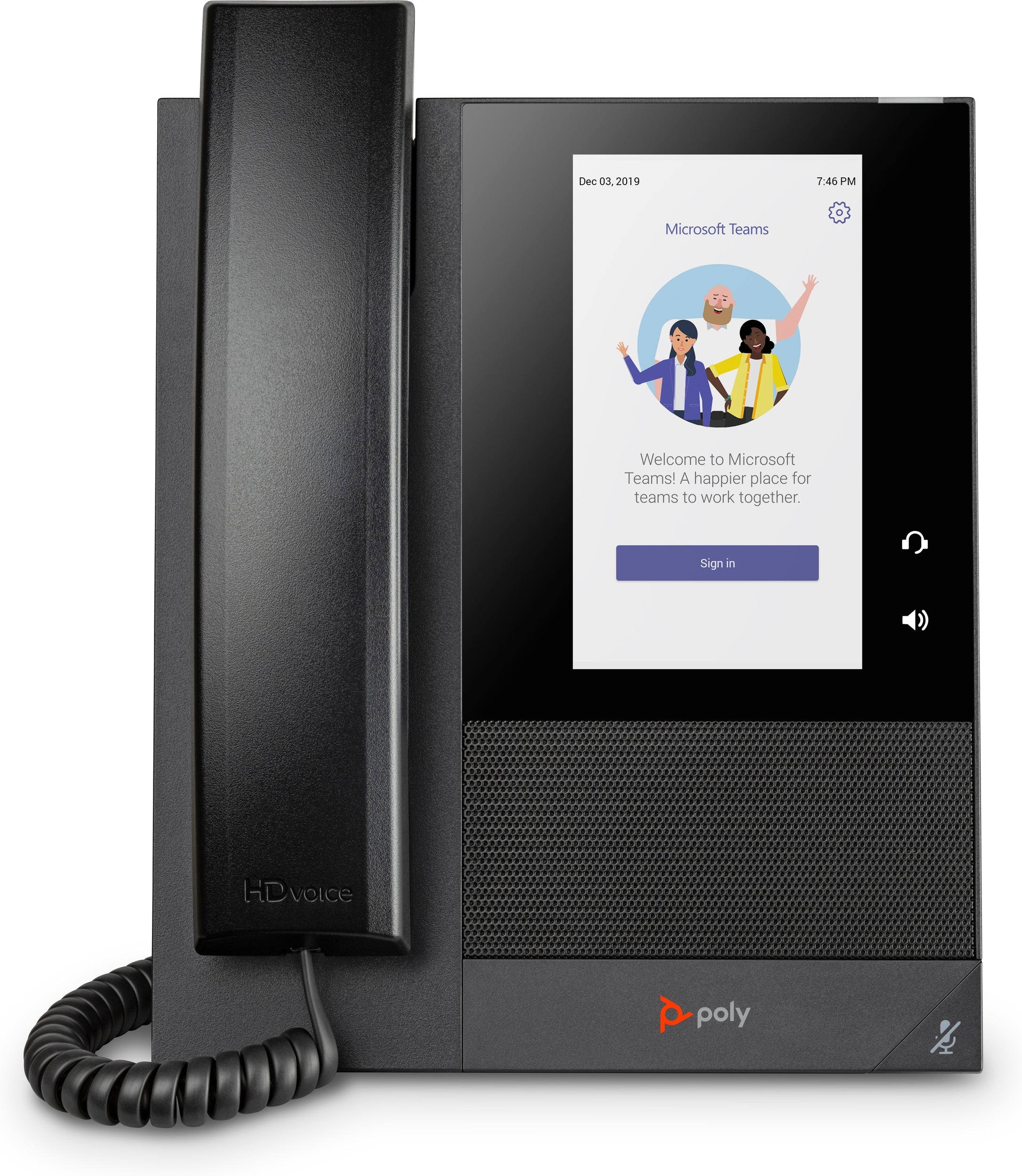 Hp Poly Ccx 400 Business Media Phone For Microsoft Teams And Poe