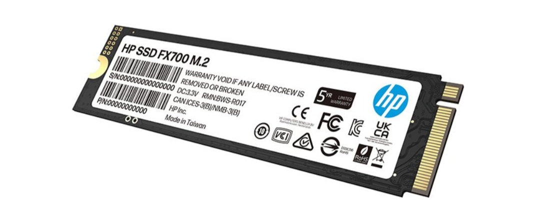 Unidad Ssd M.2 Hp Fx700 1Tb Pcie 7200/6200 8U2N3Aa