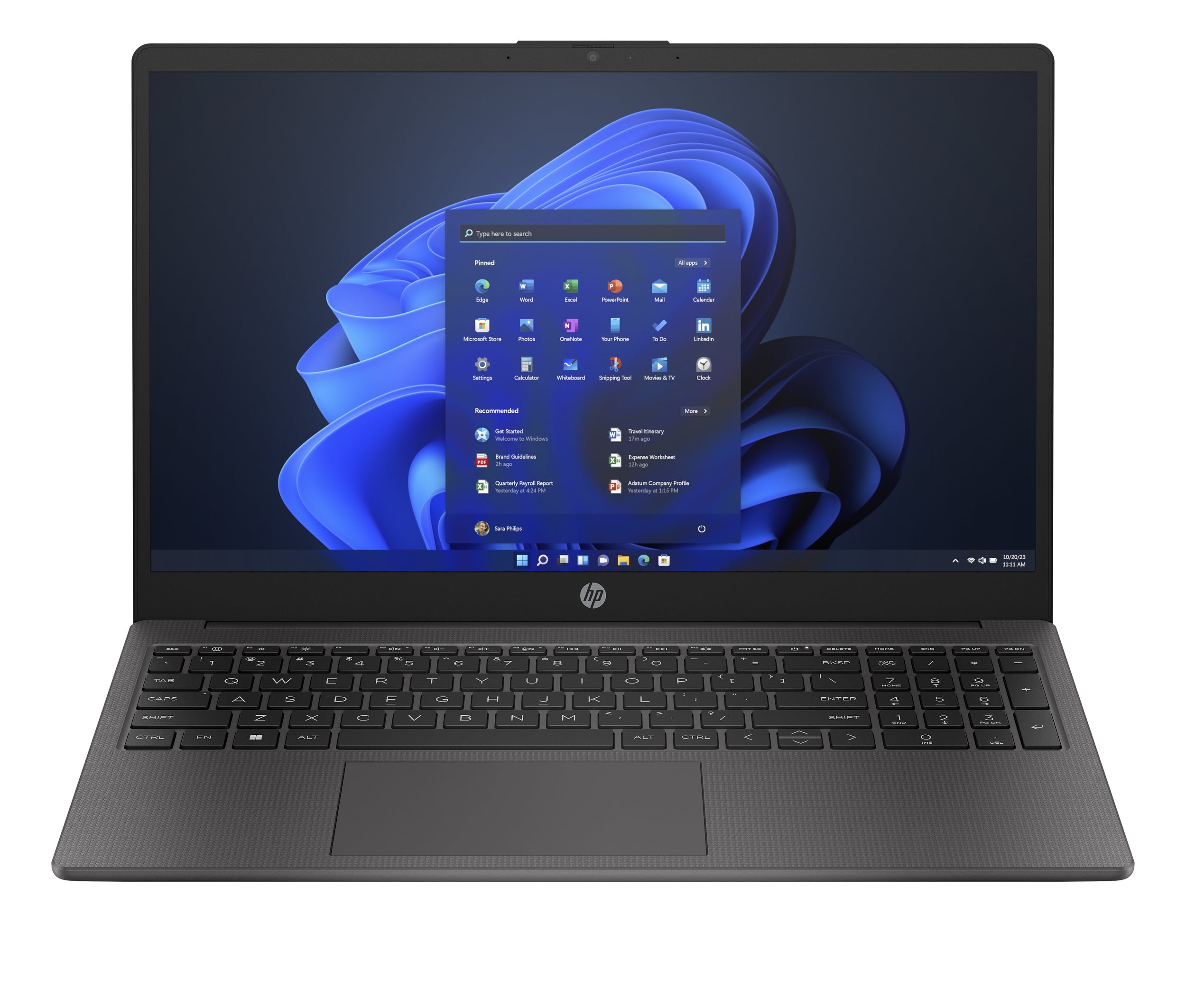 Notebook Comercial Hp 255 G10 Amd Ryzen 5 7520U 2.80 - 4.30 Ghz / 8Gb / 512Gb Ssd / 15.6 Hd / No Dvd / Win 11 Home / 1-1-0