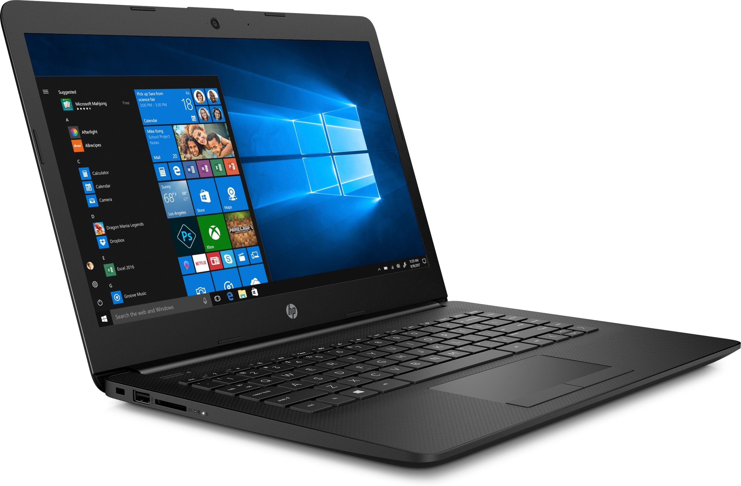 Laptop Hp 14-Ck2093La I3 10110U 8Gb 256Gbssd W10H 28R20La#Abm