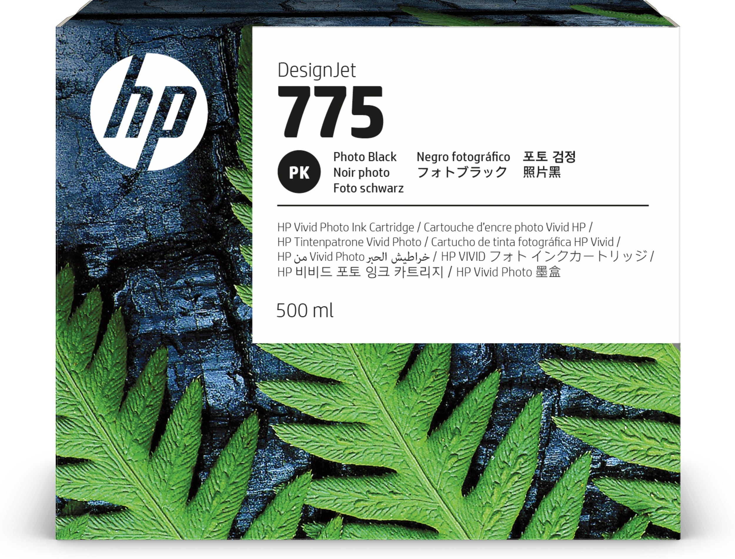 Hp 775 500Ml Photo Black Design Jet Ink Cartridge