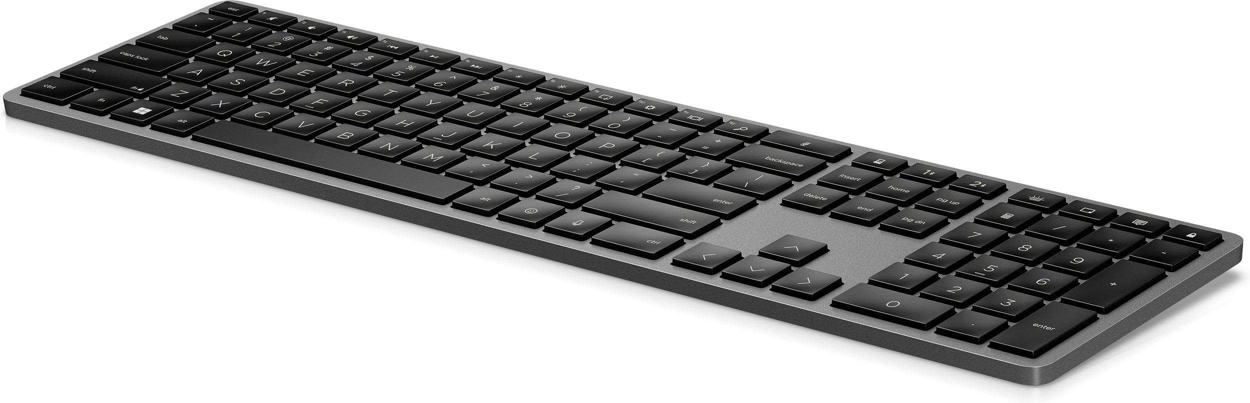 Teclado Inalambrico Hp 975 Bluetooth Multi Dispositivos Negro