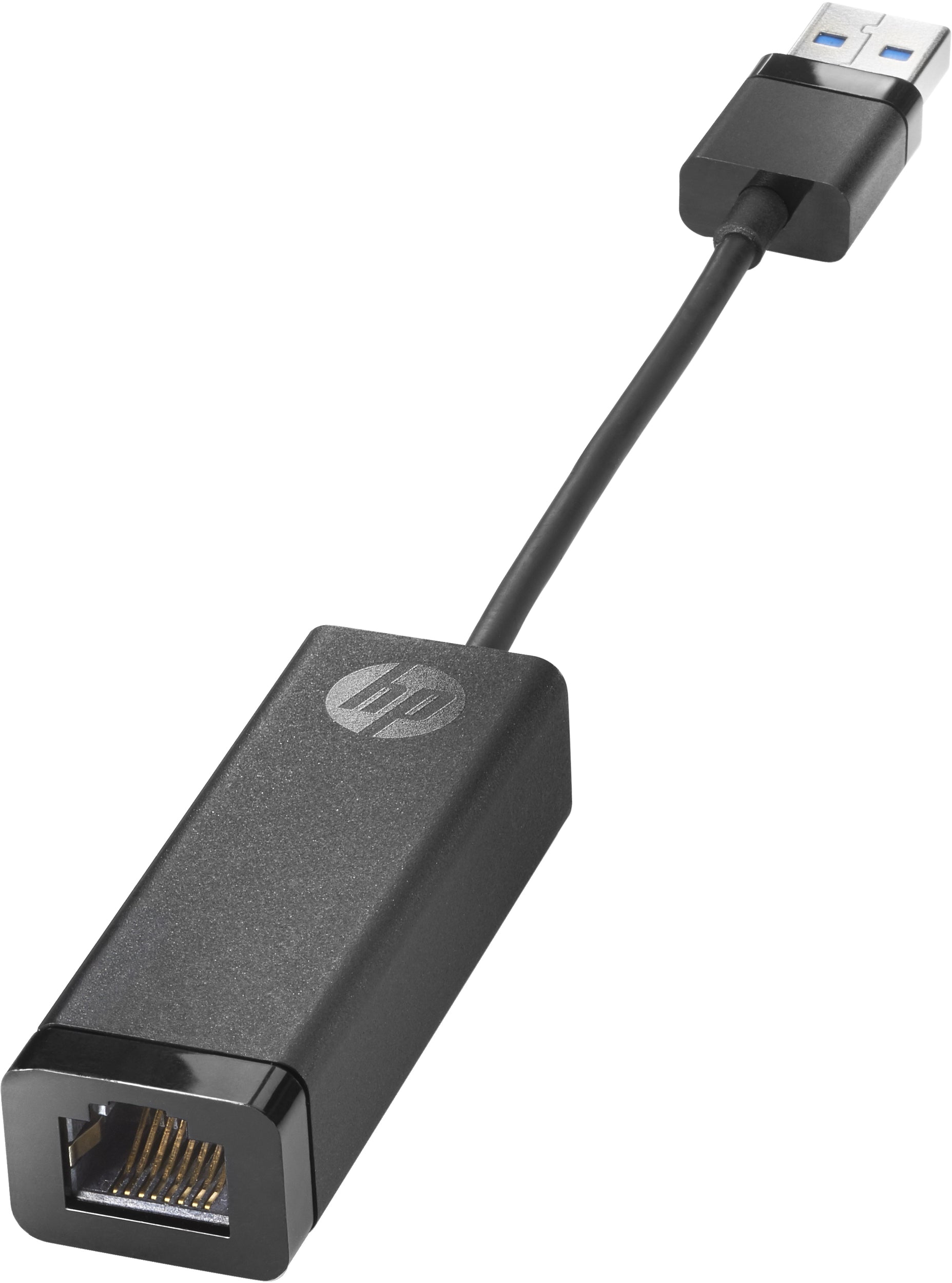 Adaptador De Red Hp G2 Usb-A A Rj45 Giganit Ethernet Negro