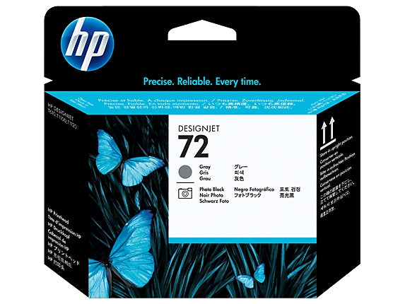 Hp 72 Cabezal Gris/Ngrofoto Tinta Amplio Formato C9380A