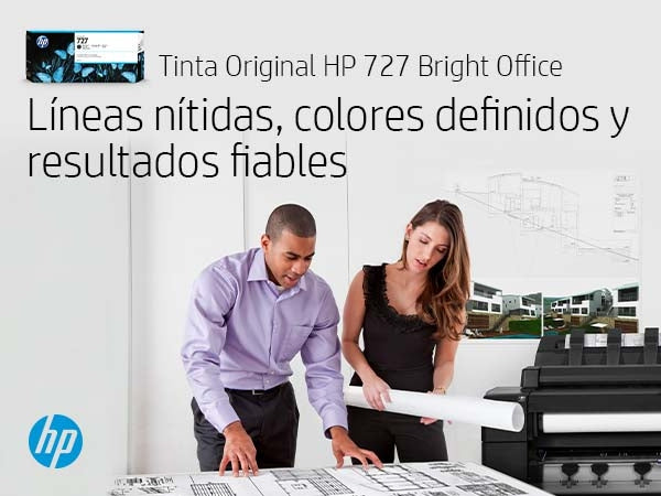 Hp 727 Cyan 300Ml Tinta Amplio Formato F9J76A