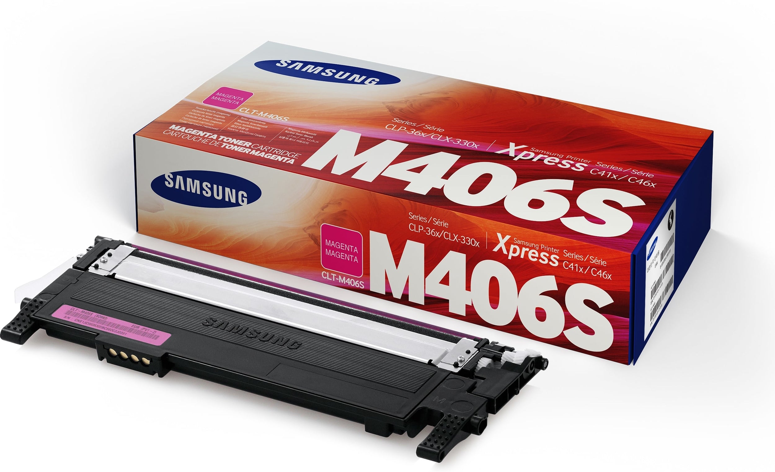 Toner Sam Clt-M406S Magenta Rendimiento 1000Pags