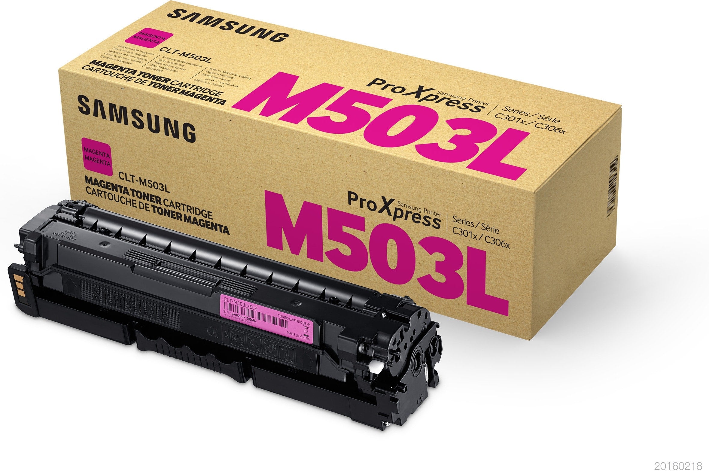 Toner Sam Clt-M503L Magenta Rendimiento 5000Pags