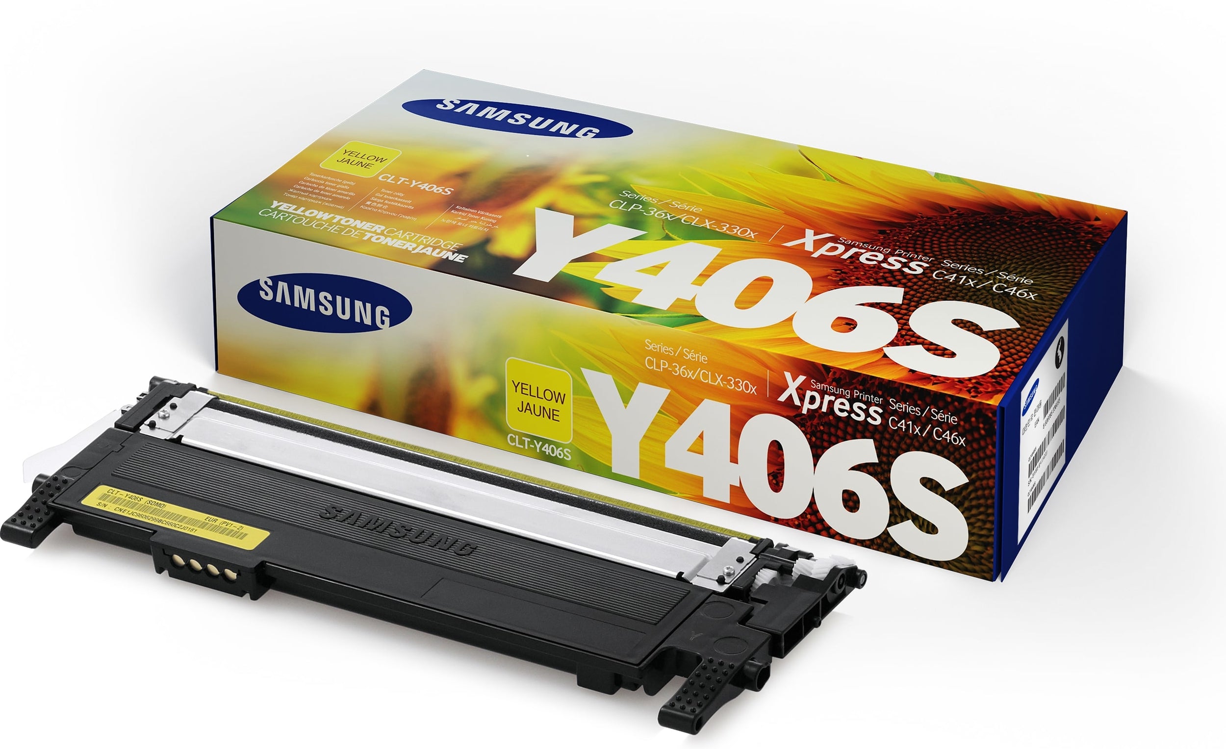 Toner Sam Clt-Y406S Amarillo Rendimiento 1000Pags